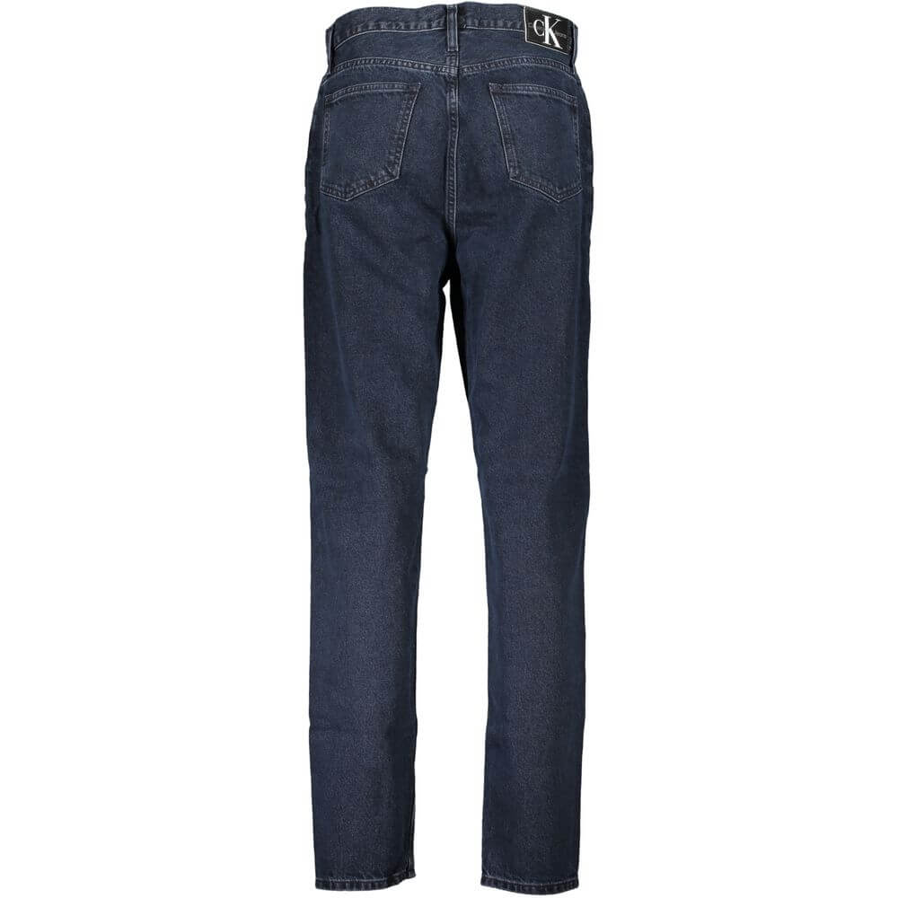 Calvin Klein Blue Recycled Cotton Women Jeans