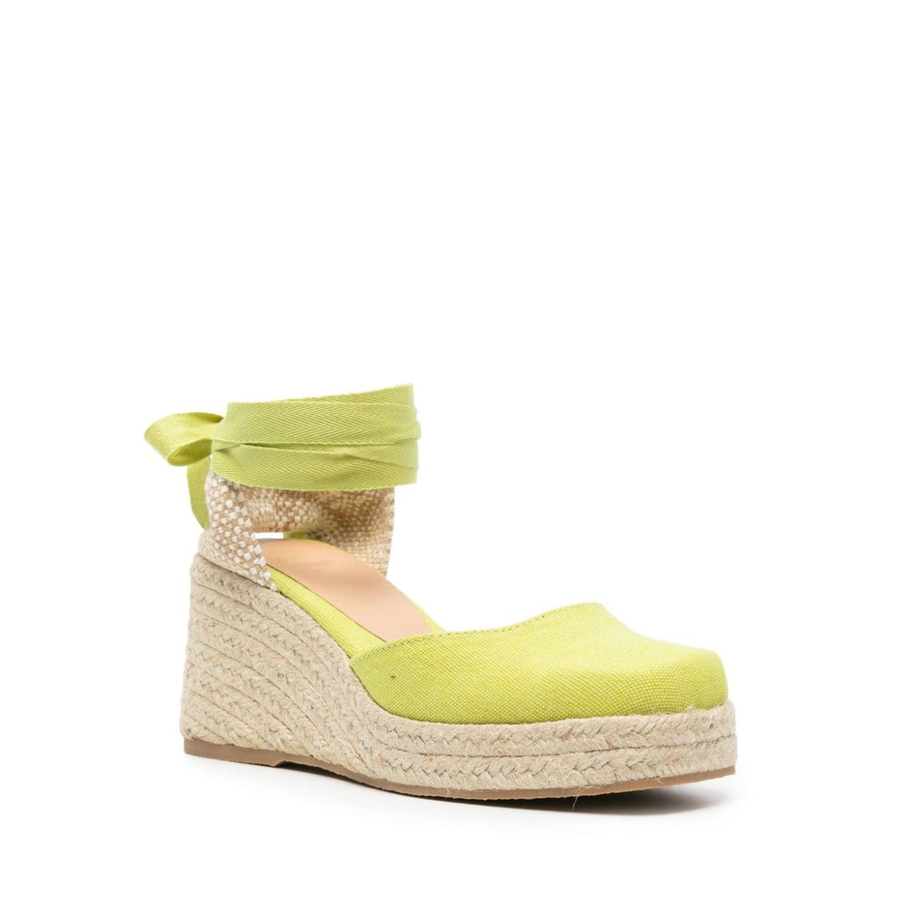 Castañer Castaner Flat shoes Yellow Espadrilles