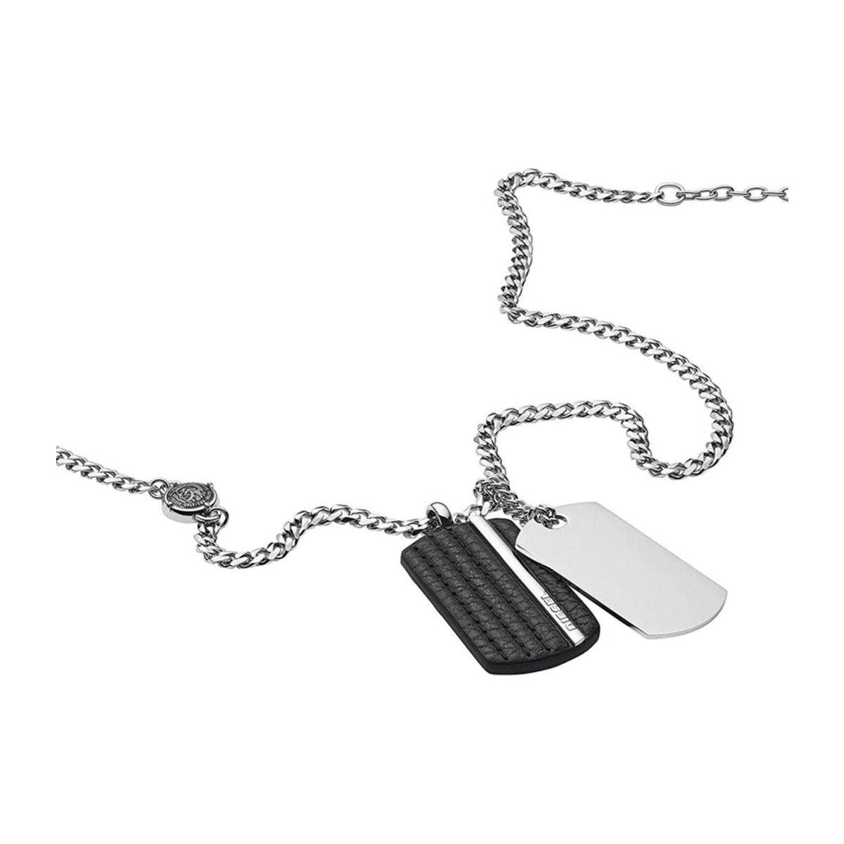 DIESEL Mod. DOOUBLE DOGTAGS Necklace