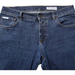 Dolce & Gabbana Blue Cotton Logo Skinny Denim Jeans PAN76357-50