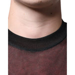Dolce & Gabbana Brown Polyester Pullover Sweatshirt Sweater TSH87109-54