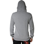 Dolce & Gabbana Gray Cotton Logo Hooded Sweatshirt Sweater TSH7912-44
