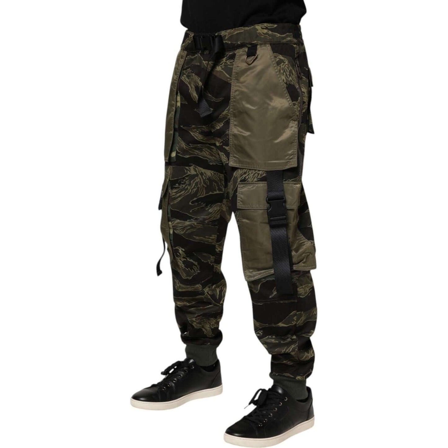 Dolce & Gabbana Multicolor Cargo Camouflage Pants PAN76418-50