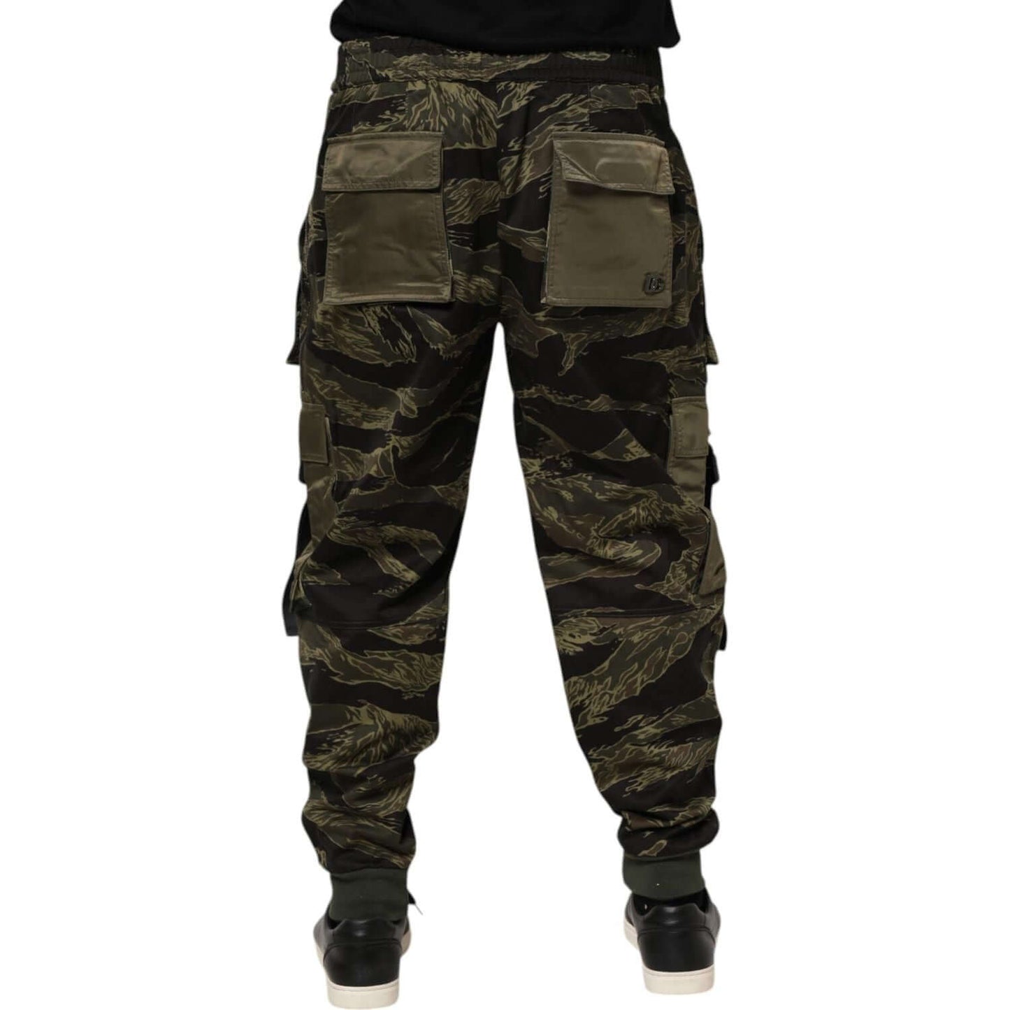 Dolce & Gabbana Multicolor Cargo Camouflage Pants PAN76418-50