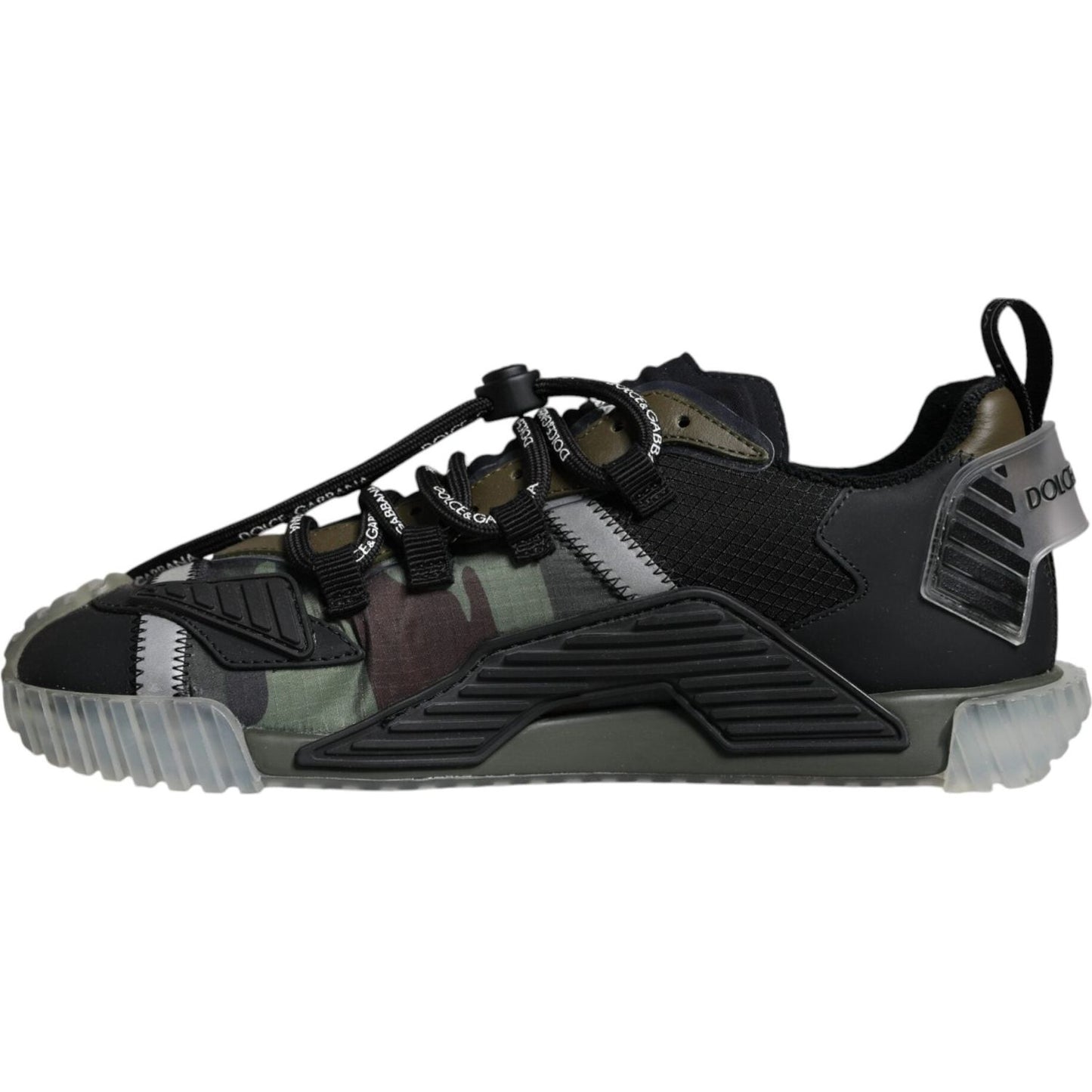 Dolce & Gabbana Multicolor Lace Up Low Top NS1 Sneakers Shoes MV6201-39