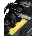 Dolce & Gabbana Multicolor Lace Up Low Top NS1 Sneakers Shoes MV6201-39