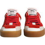 Dolce & Gabbana Multicolor Miami Leather Low Top Sneakers Shoes MV6289-41