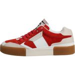 Dolce & Gabbana Multicolor Miami Leather Low Top Sneakers Shoes MV6289-41