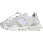 Dolce & Gabbana White Mesh Sorrento Trekking Sneakers Shoes MV6177-42