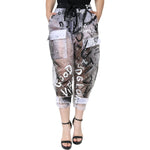 Dolce & Gabbana White See Through Logo Cropped Cargo Pants PAN74599-40