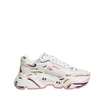 Dolce & Gabbana Multicolor Hand Painted DAYMASTER Sneaker Shoes LA12898-35