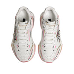 Dolce & Gabbana Multicolor Hand Painted DAYMASTER Sneaker Shoes LA12898-35