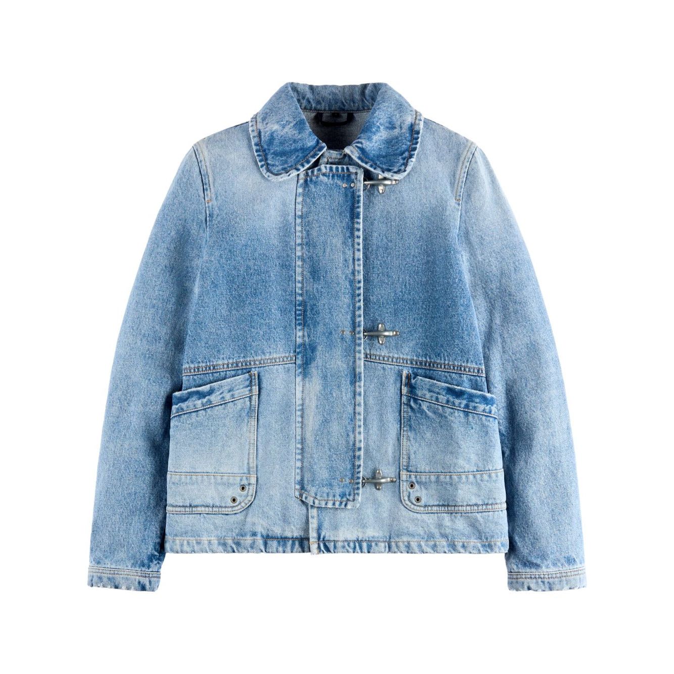 Fay Coats Clear Blue