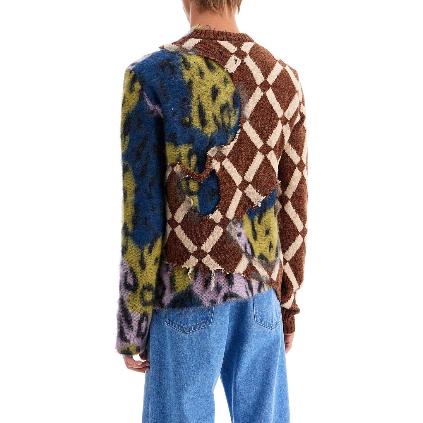 Marni two-in-one wool and mohair