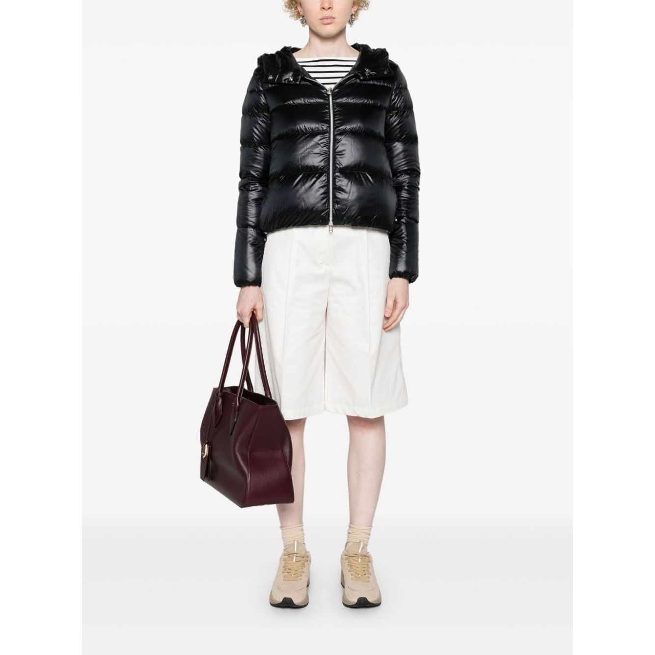 Herno Coats Black Jackets