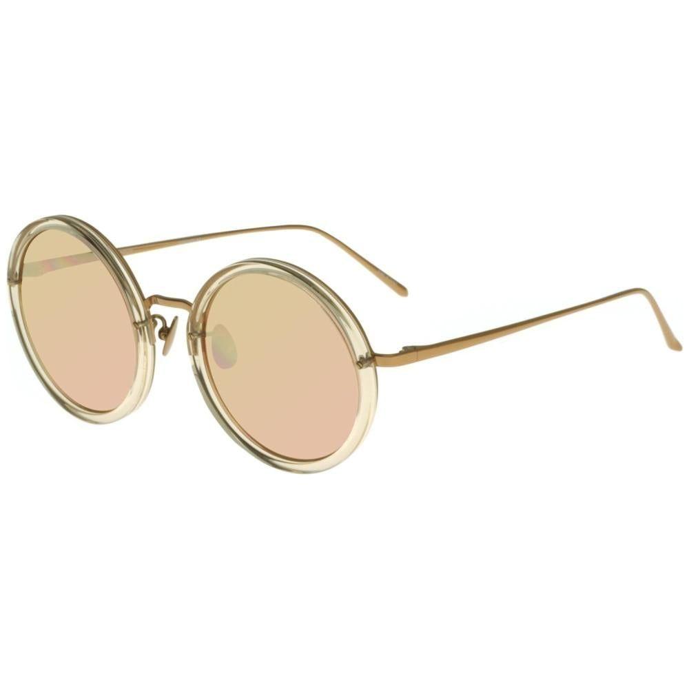 LINDA FARROW MOD. LINDA FARROW 239 ASH ROSE GOLD SUNGLASSES & EYEWEAR LINDA FARROW SUNGLASSES Tan