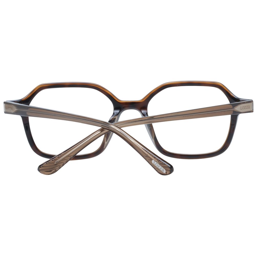 Lozza Brown Acetate & Plastic Glasses (Frames) Lozza