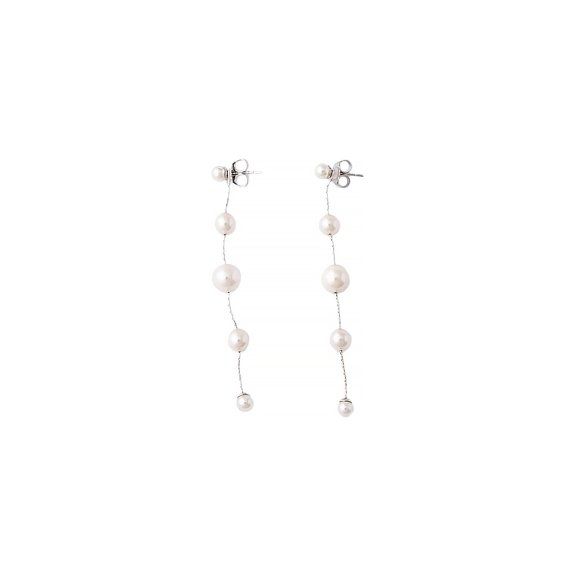 Elegant pearl drop earrings from MAJORICA JEWELRY Mod. 17292.01.2.E00.906.1 collection, perfect for sophisticated fashion.