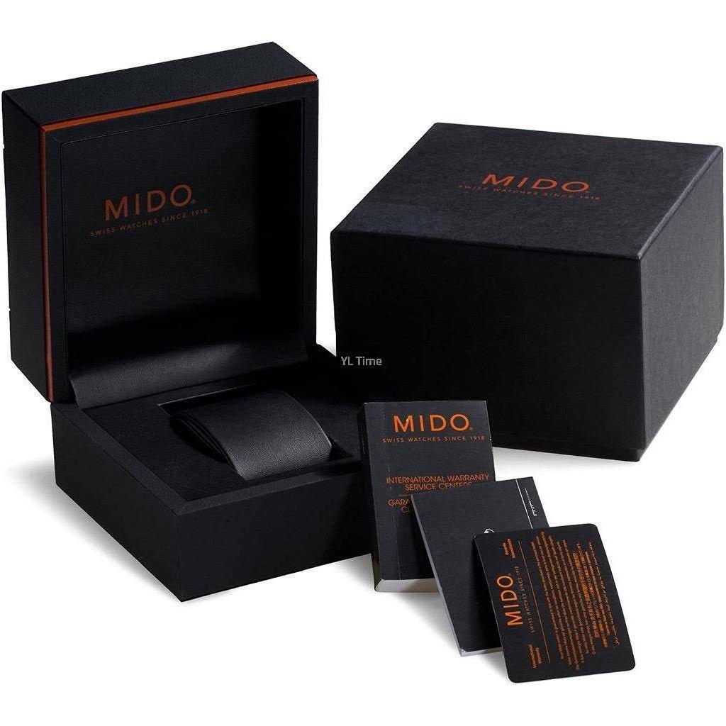 MIDO Mod. MULTIFORT ALUMINIUM BEZEL M0256271606100