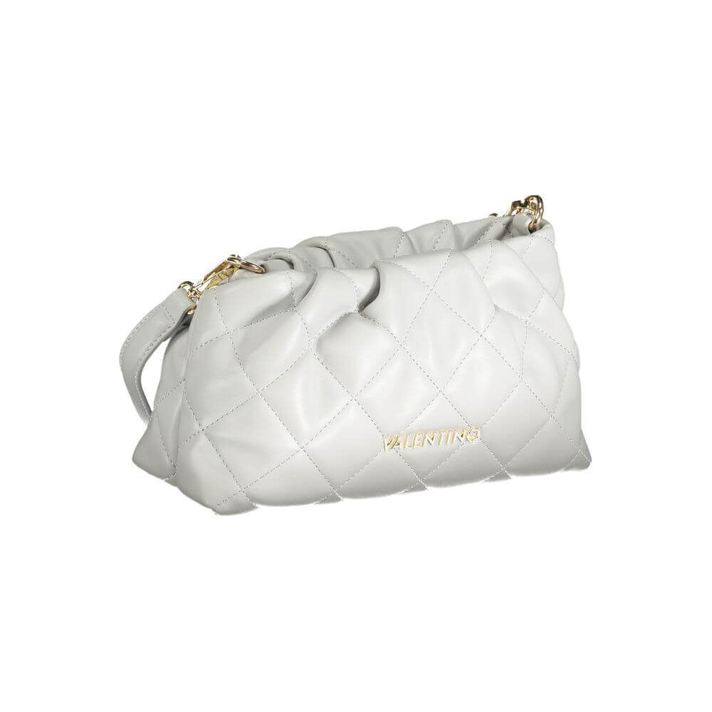 Mario Valentino Gray Polyethylene Handbag