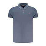 Norway 1963 Blue Cotton Polo Shirt NO-35871-L