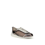 PINKO Sequined mirror fabric Reby 10 Sneakers PI-SS0123T046L15MIRRORTABA-EU36/US6