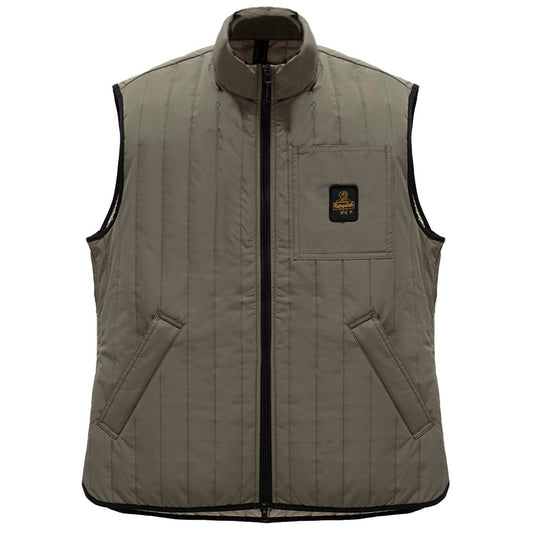 Refrigiwear Green Polyester Men Vest