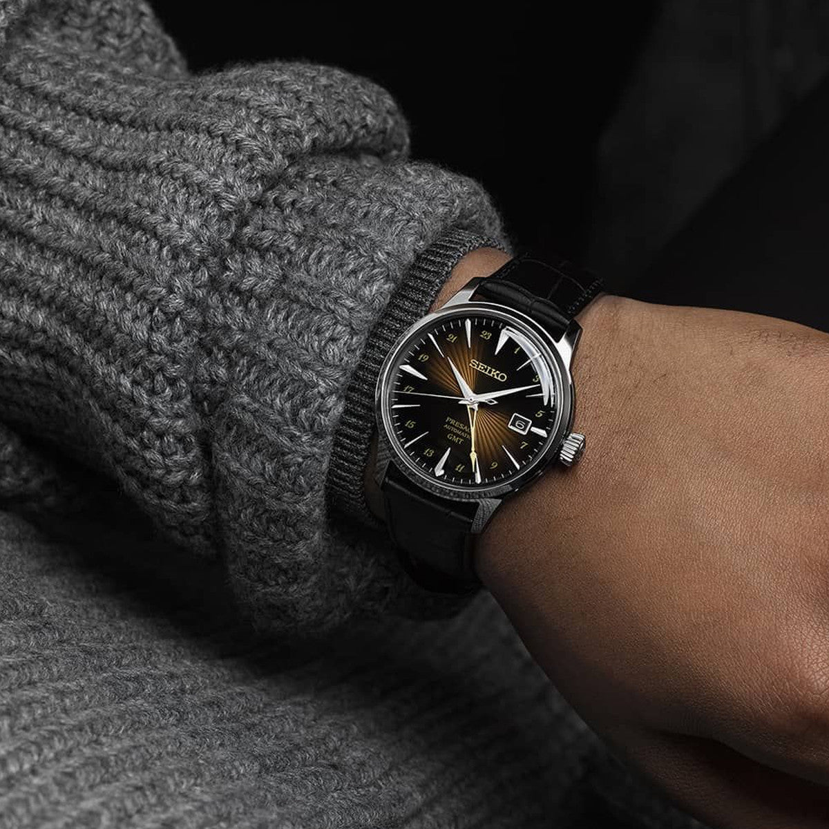 SEIKO PRESAGE Mod. COCKTAIL AUTOMATIC - RUSTY NAIL WATCHES