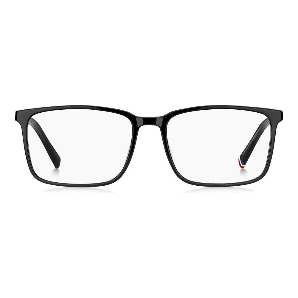 TOMMY HILFIGER MOD. TH 2269 eyeglasses for men, black frame, front view