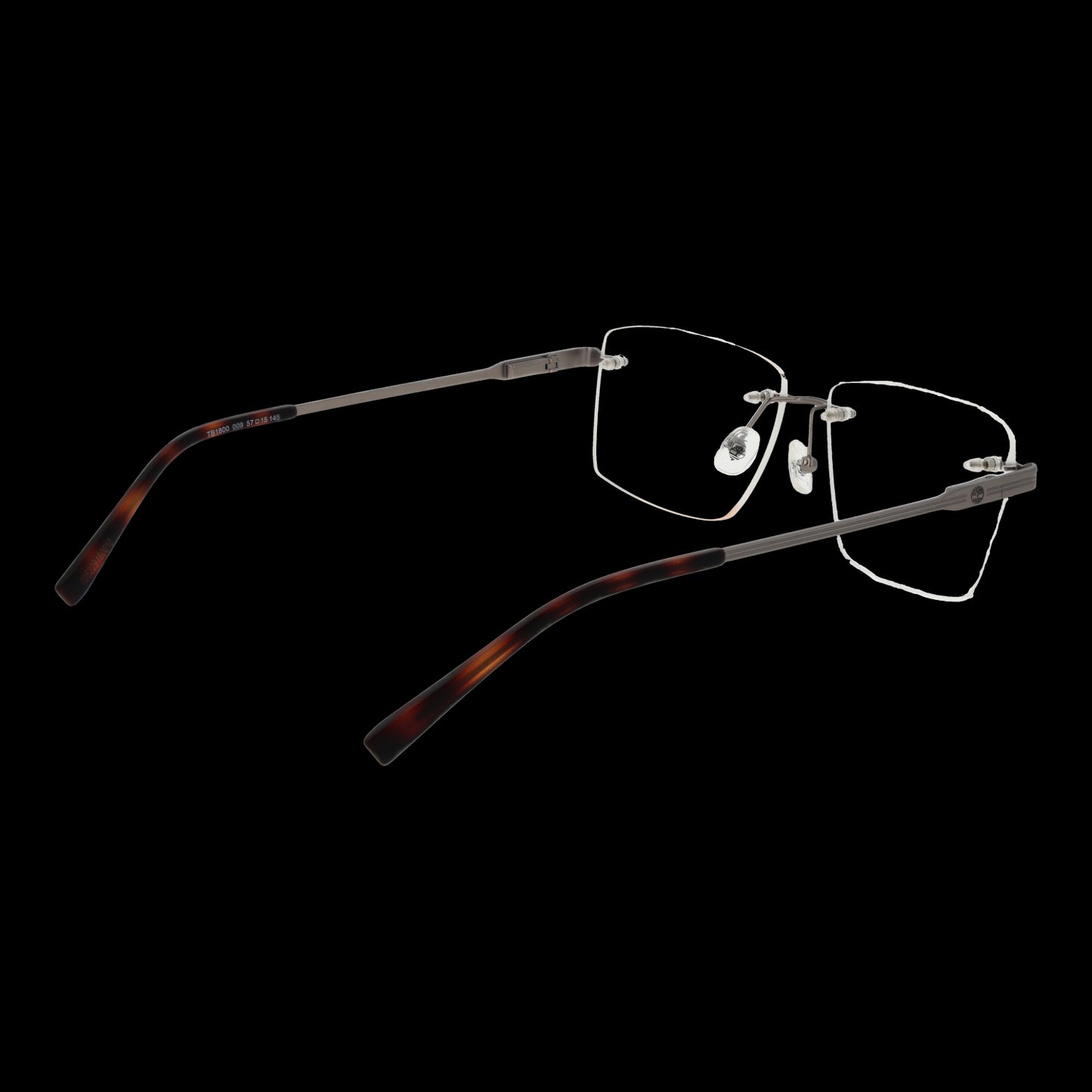 TIMBERLAND MOD. TB1800 57009 glasses for gent on black background