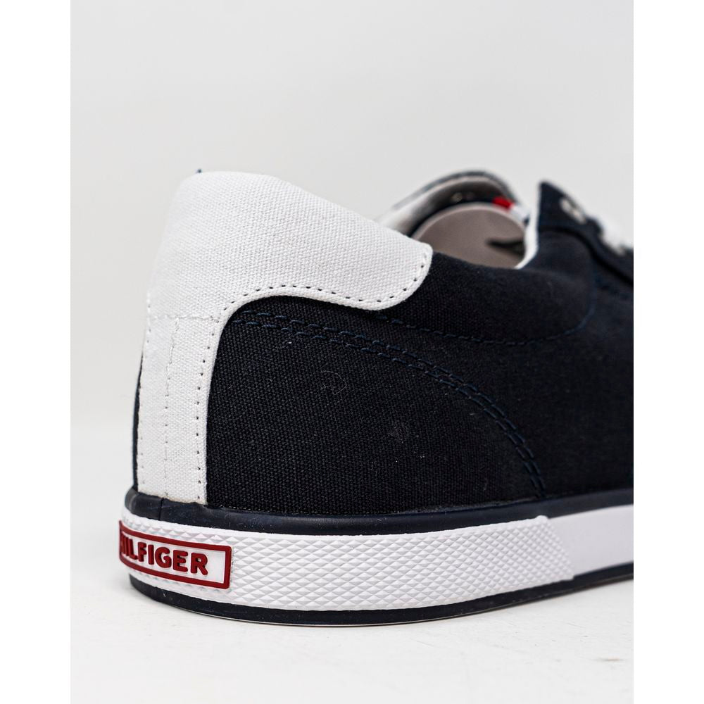 Tommy Hilfiger Blue Cotton Sneaker TO-3429100010-EU46/US13