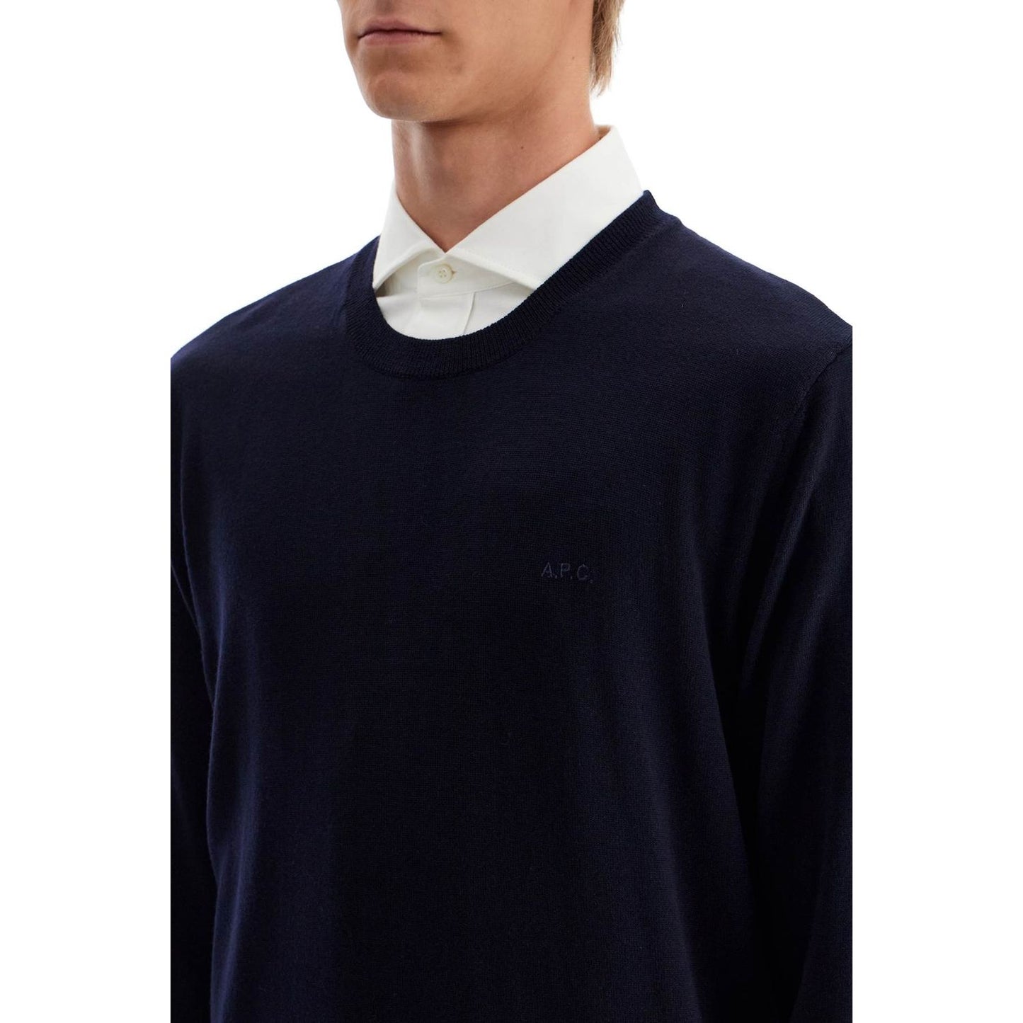 A.P.C. wool crewneck pullover Knitwear A.P.C. Black