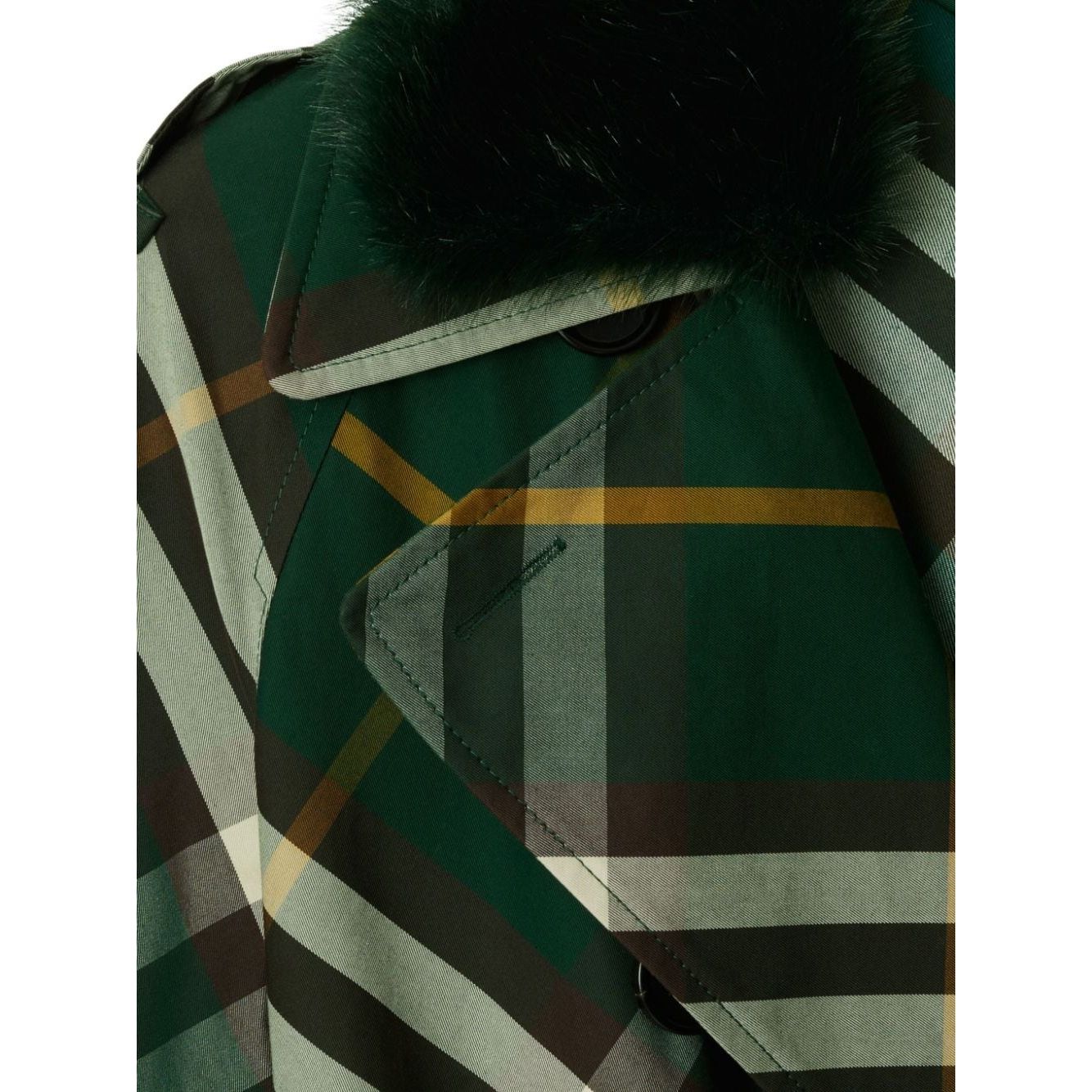 Burberry Coats Green