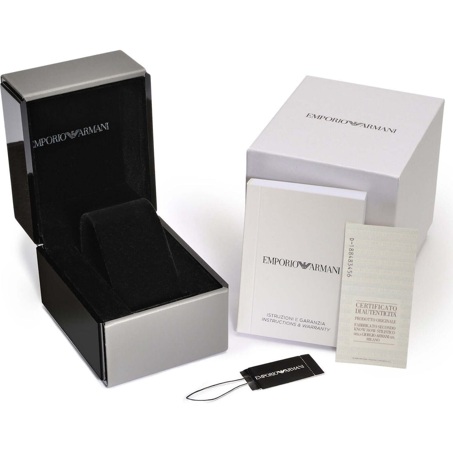 EMPORIO ARMANI Mod. PAOLO WATCHES EMPORIO ARMANI Black