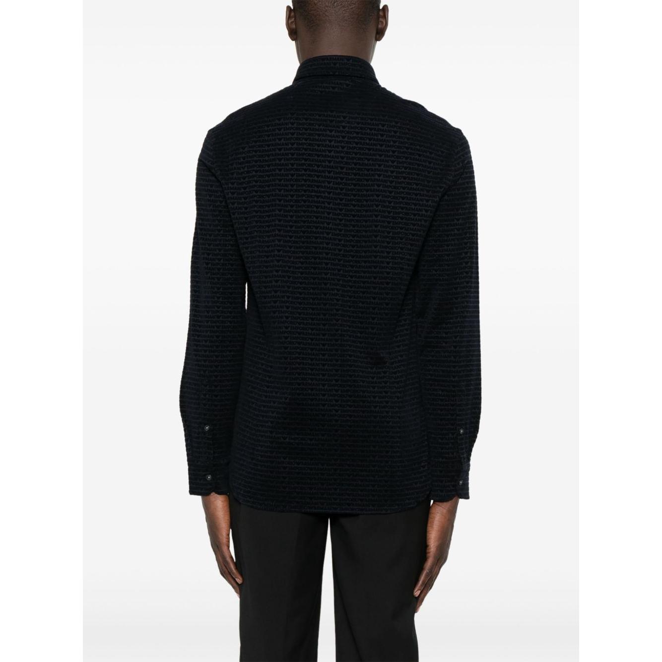 Emporio Armani Shirts Blue