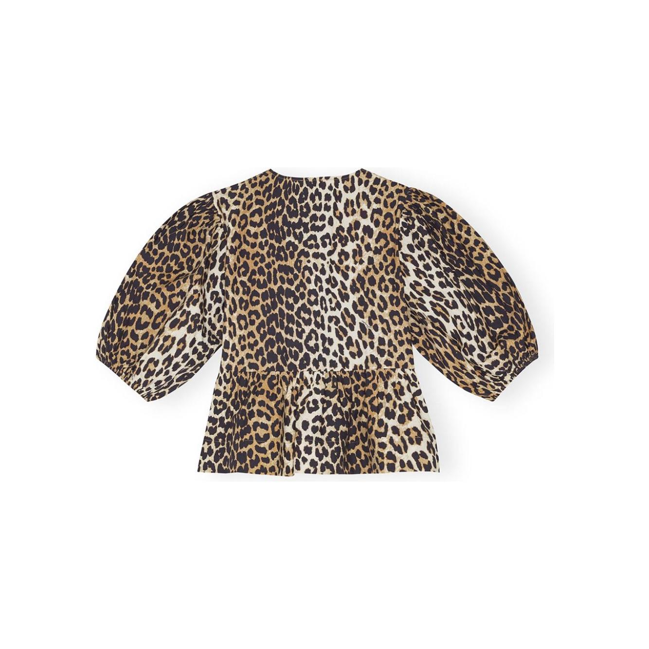 GANNI Shirts Brown