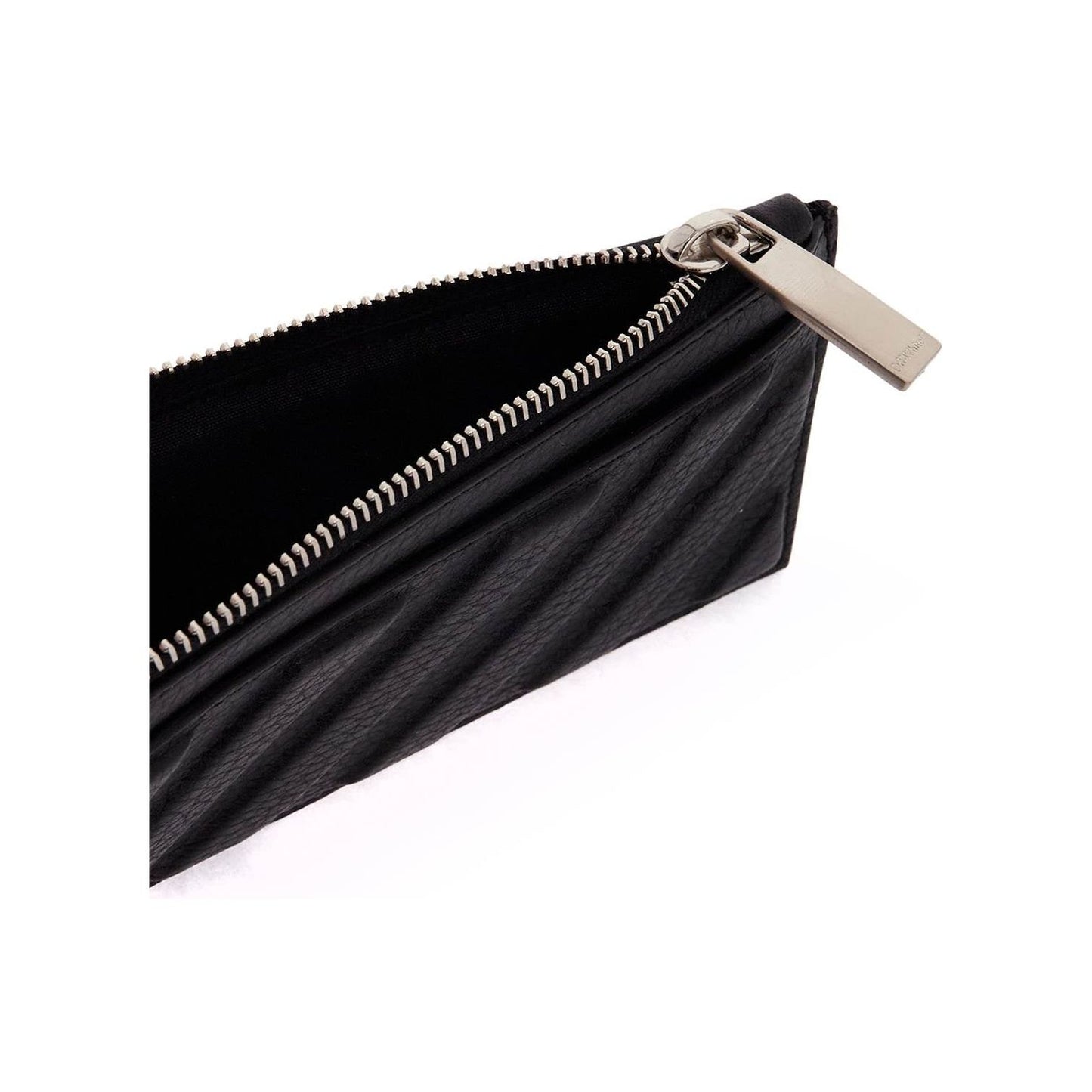 Off White Off-White leather diag card holder