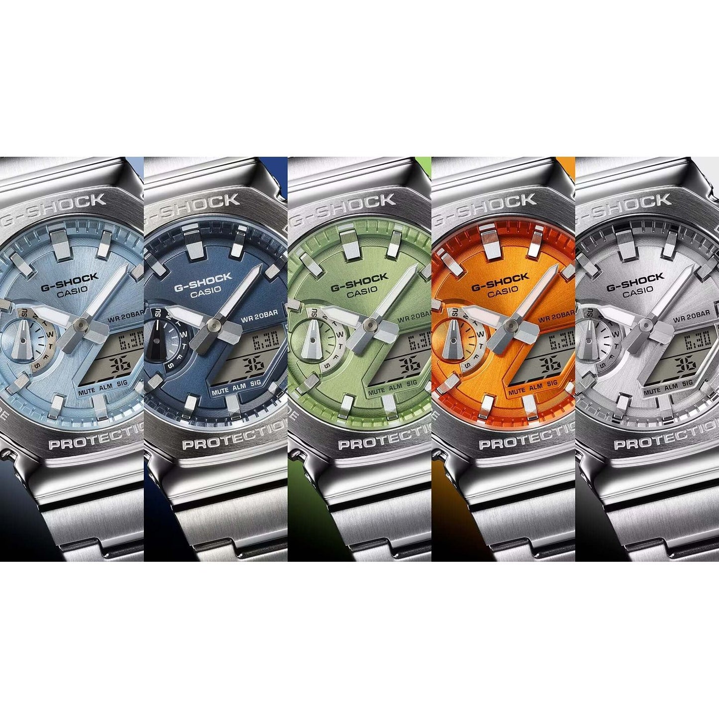 CASIO G-SHOCK Mod. OAK G-STEEL VIVID ORANGE WATCHES CASIO G-SHOCK Gray