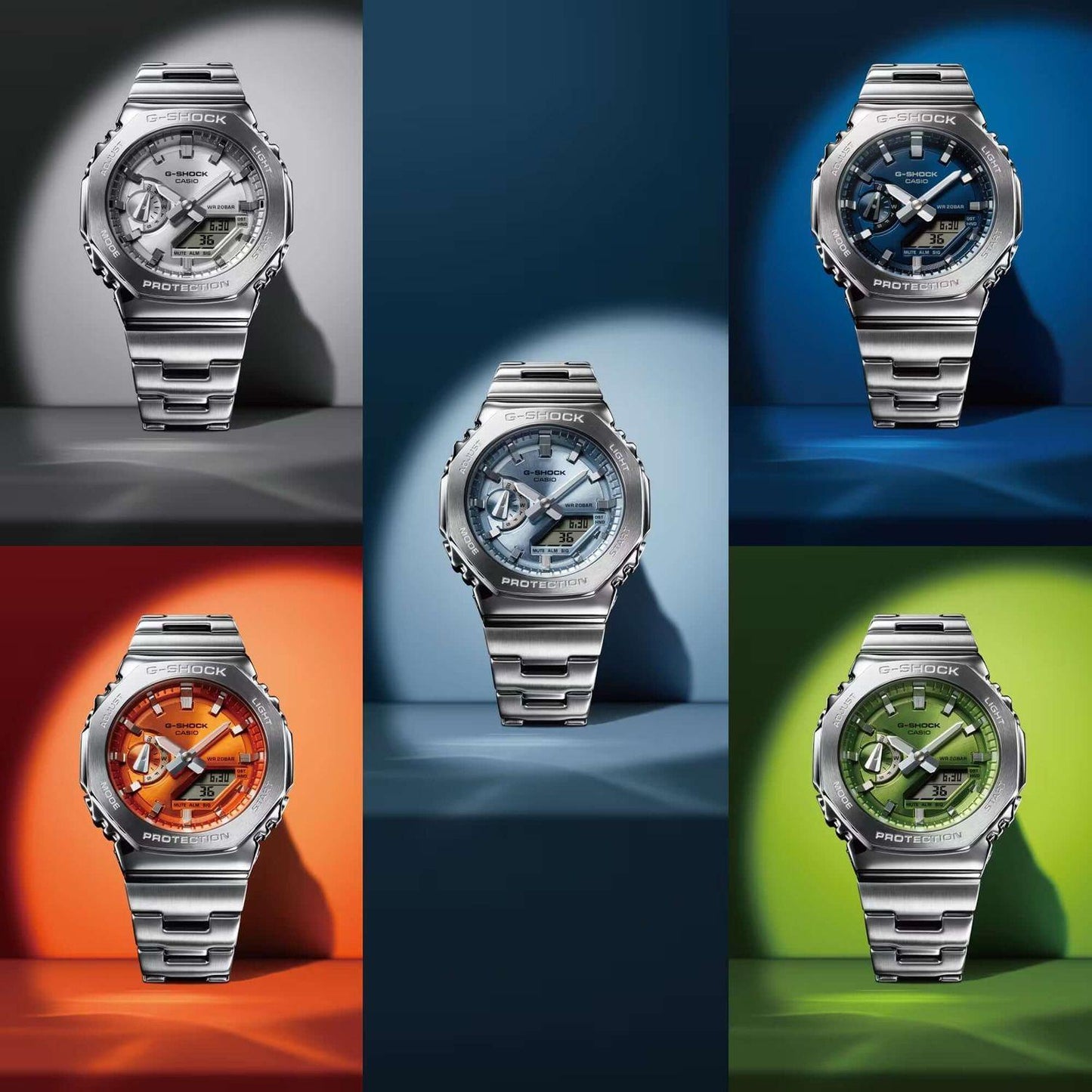 CASIO G-SHOCK Mod. OAK G-STEEL VIVID ORANGE WATCHES CASIO G-SHOCK Dark Slate Gray