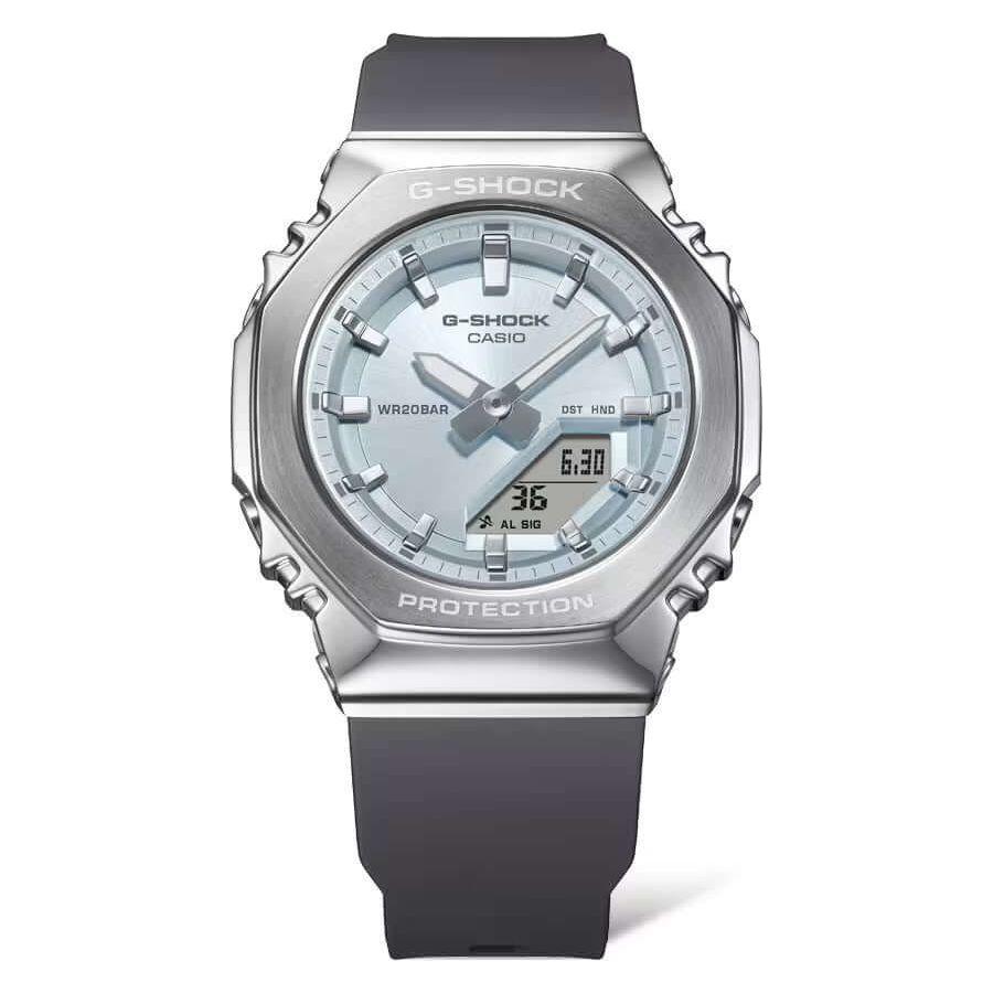 CASIO G-SHOCK Mod. MINI OAK G-STEEL LIGHT BLUE WATCHES CASIO G-SHOCK Gray