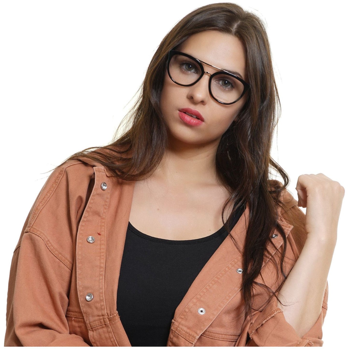 EMILIO PUCCI MOD. EP5072 52005 SUNGLASSES & EYEWEAR EMILIO PUCCI EYEWEAR Rosy Brown