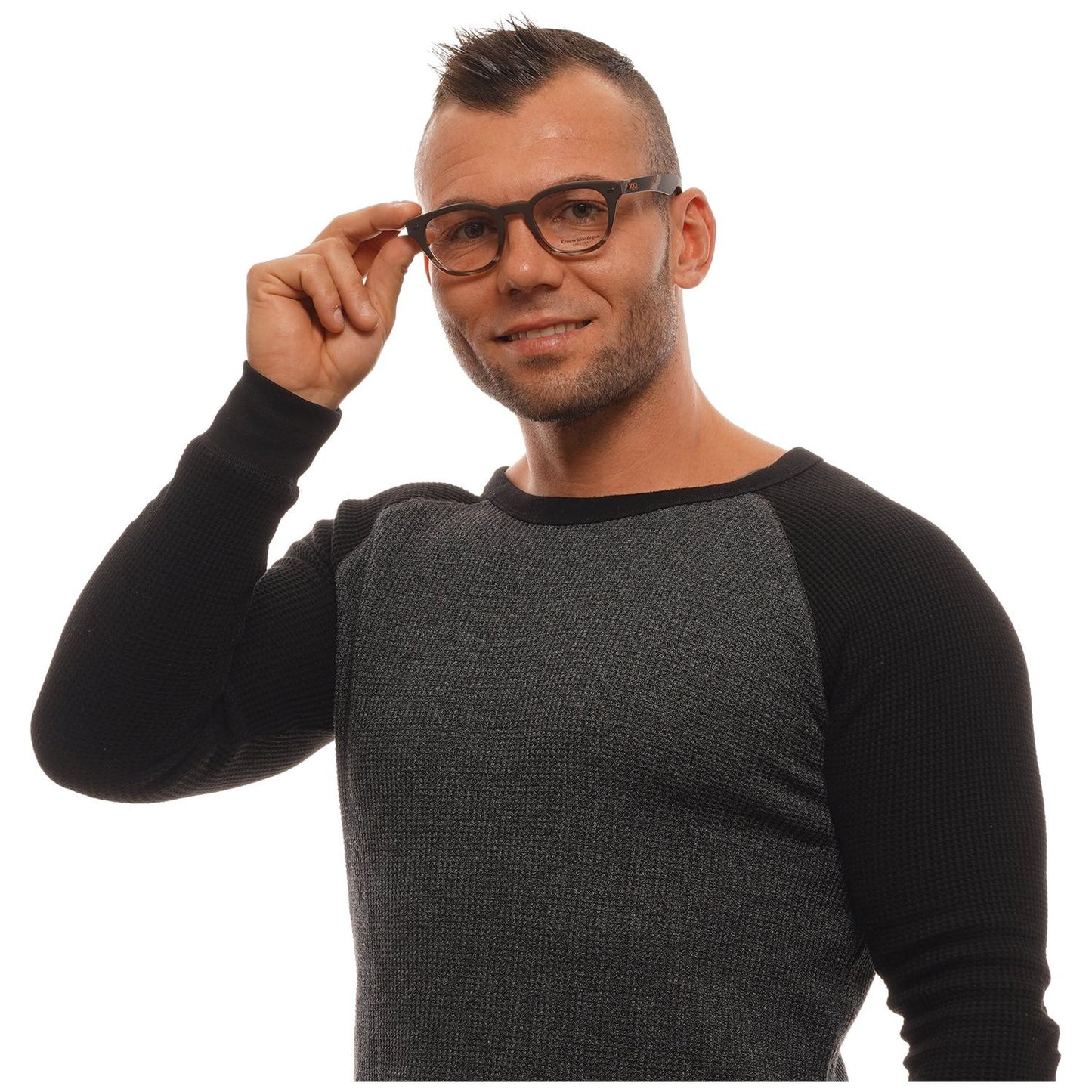ERMENEGILDO ZEGNA MOD. ZC5011 05048 SUNGLASSES & EYEWEAR ERMENEGILDO ZEGNA EYEWEAR Dark Slate Gray