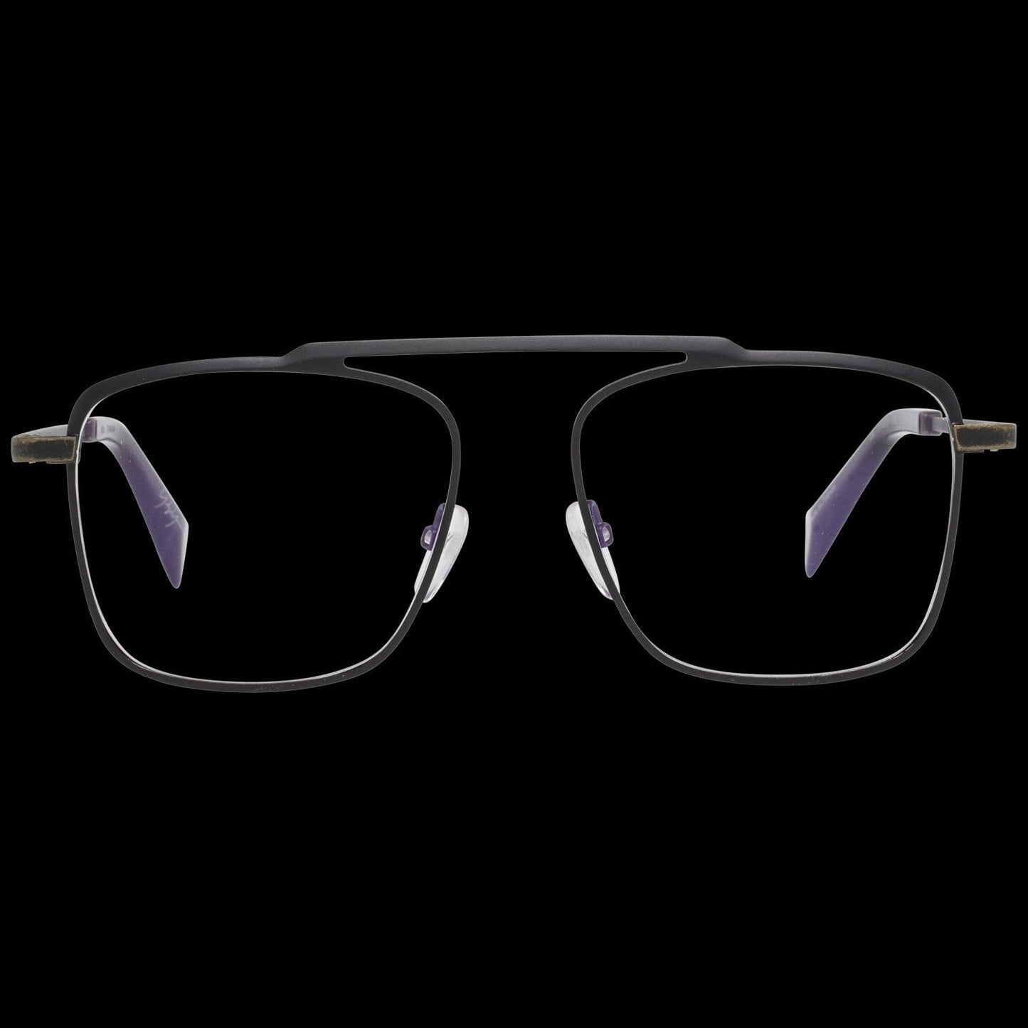 YOHJI YAMAMOTO MOD. YY3017 53002 SUNGLASSES & EYEWEAR YOHJI YAMAMOTO EYEWEAR Black