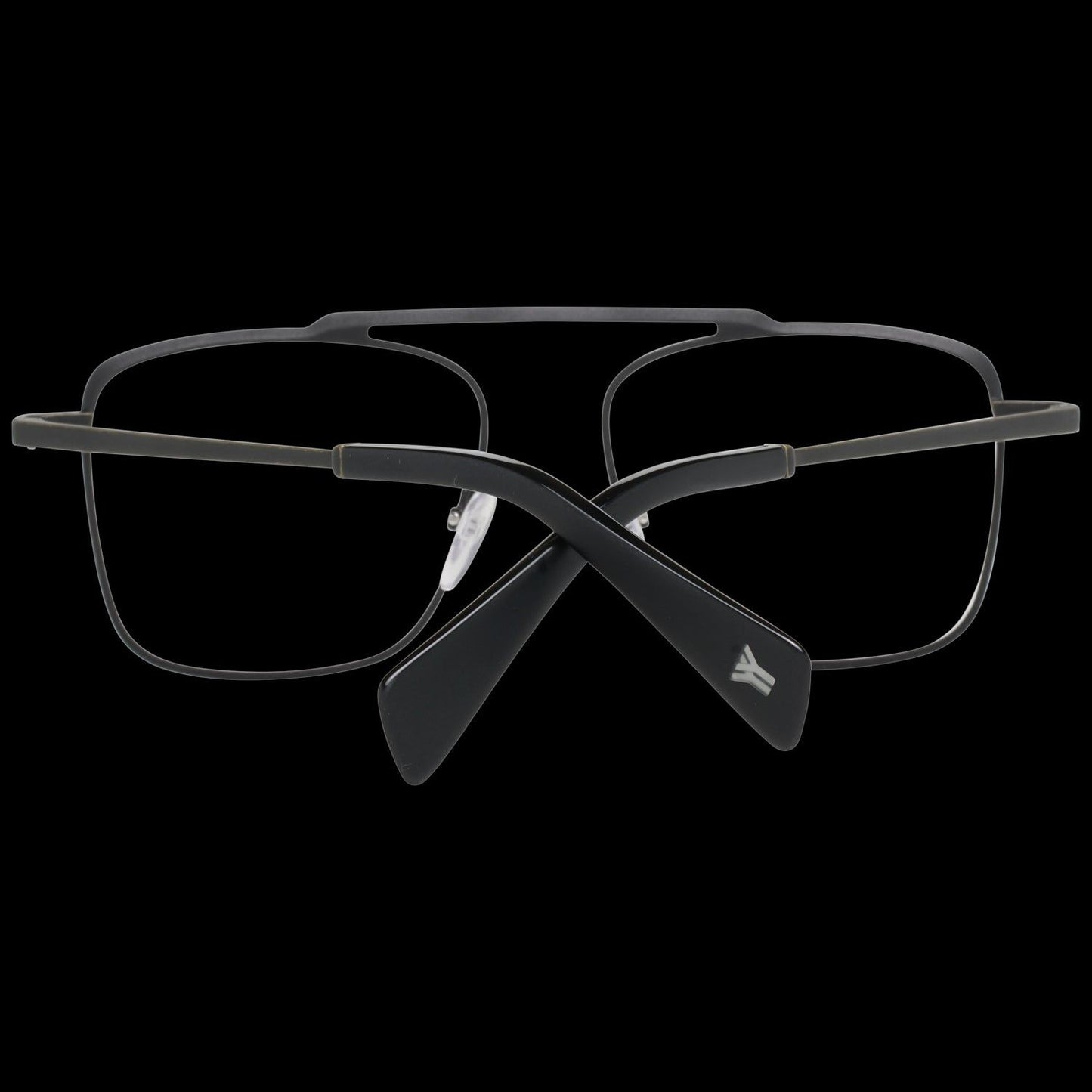 YOHJI YAMAMOTO MOD. YY3017 53002 SUNGLASSES & EYEWEAR YOHJI YAMAMOTO EYEWEAR Black