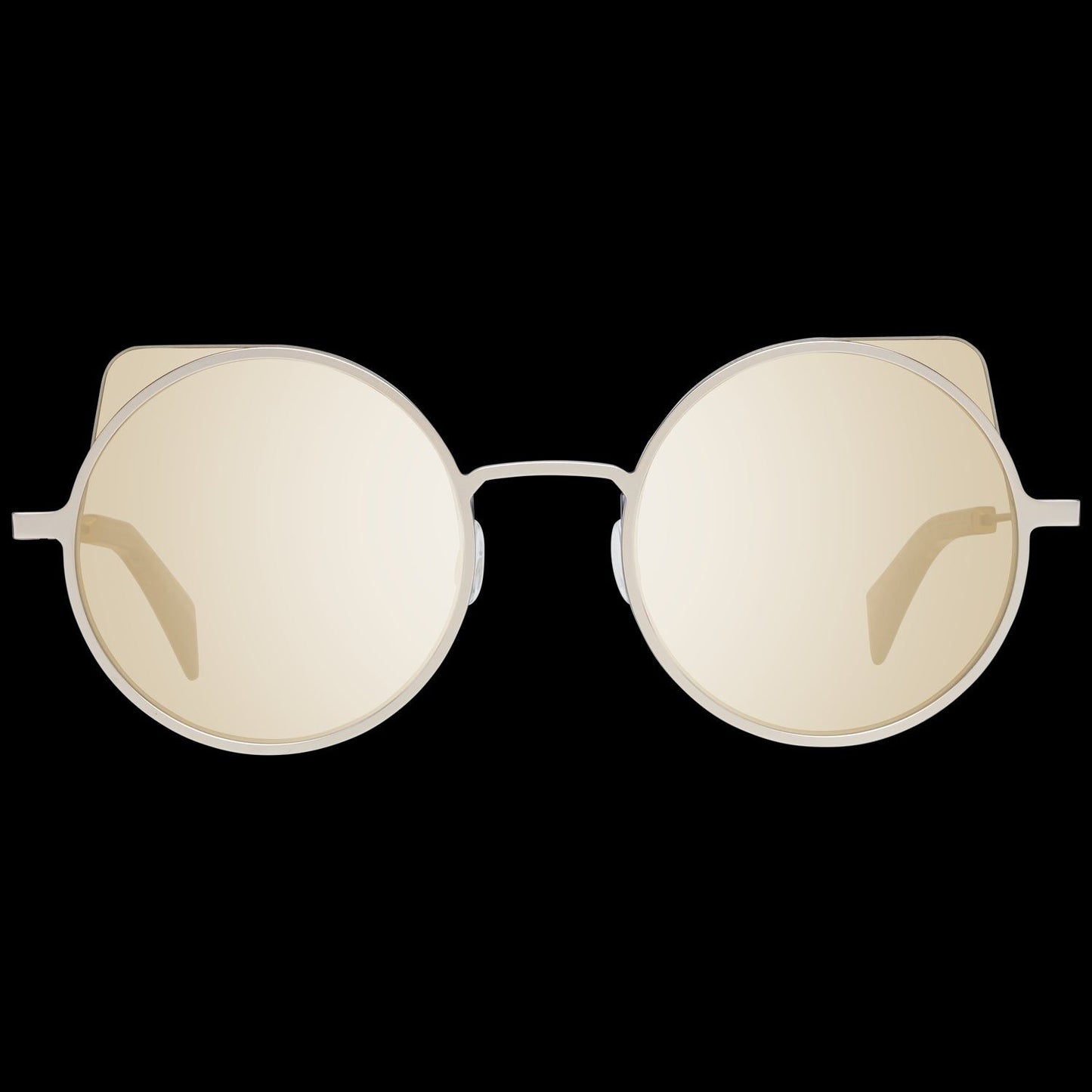 YOHJI YAMAMOTO MOD. YY7030 52479 SUNGLASSES & EYEWEAR YOHJI YAMAMOTO SUNGLASSES Black