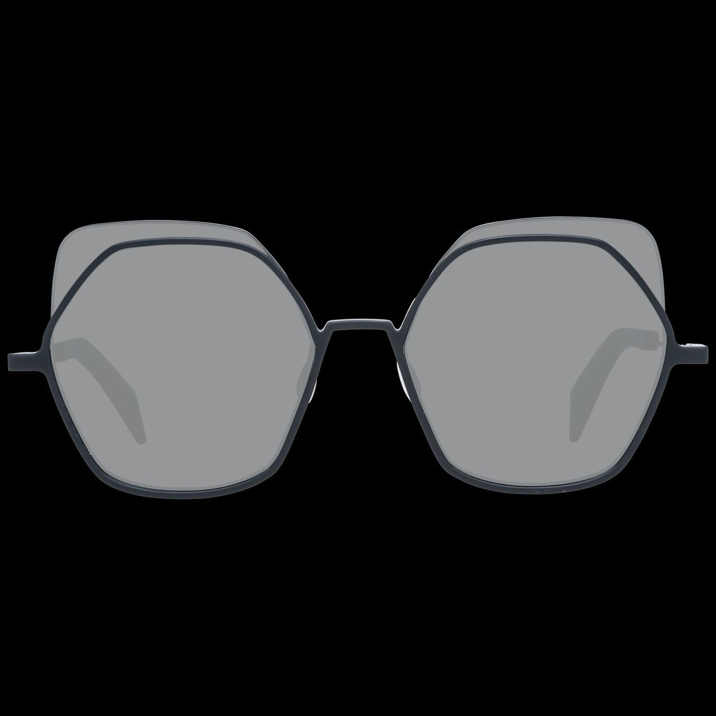 YOHJI YAMAMOTO MOD. YY7031 52031 SUNGLASSES & EYEWEAR YOHJI YAMAMOTO SUNGLASSES Black