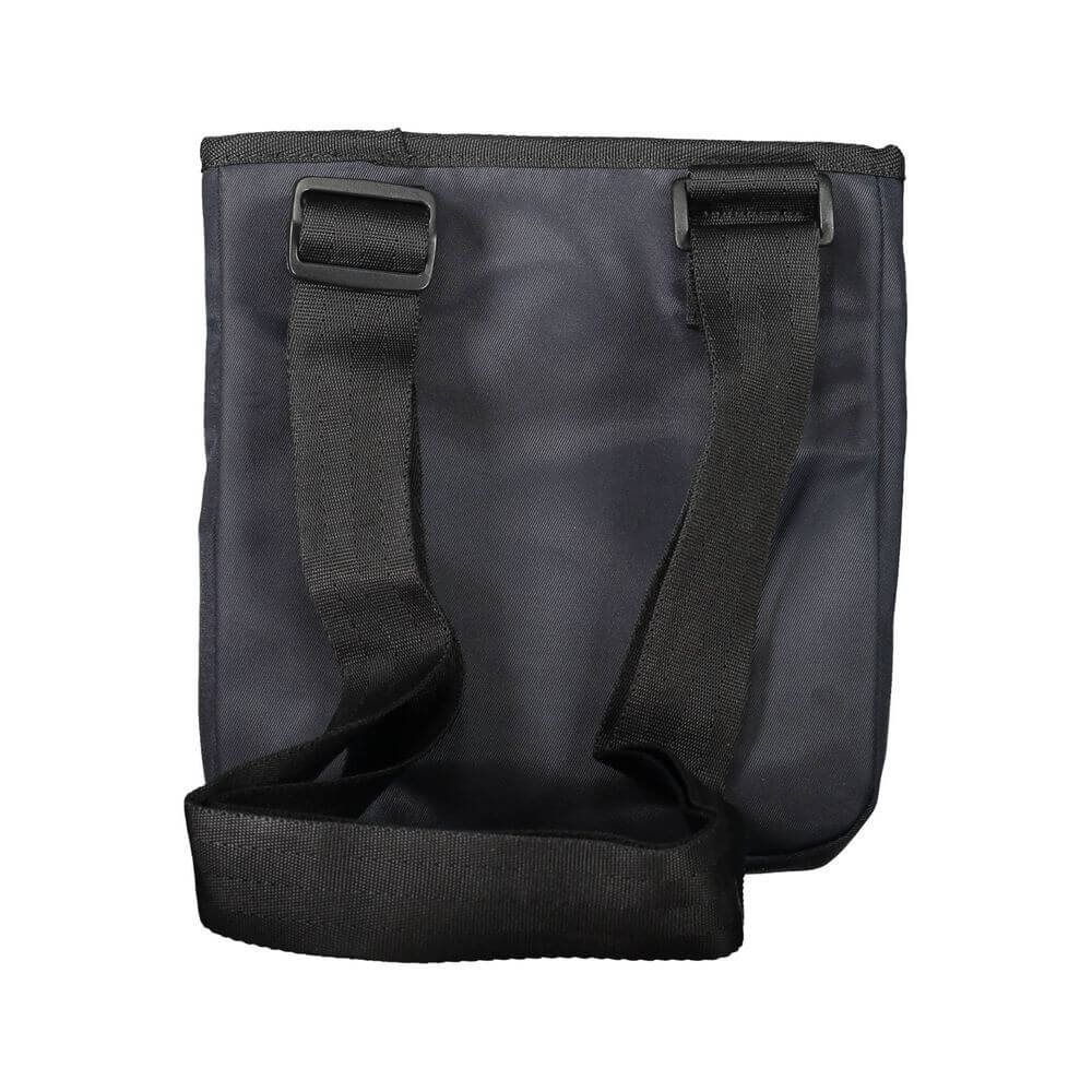 Tommy Hilfiger blue men's shoulder bag with adjustable strap and zip closure, designed for practicality and style.