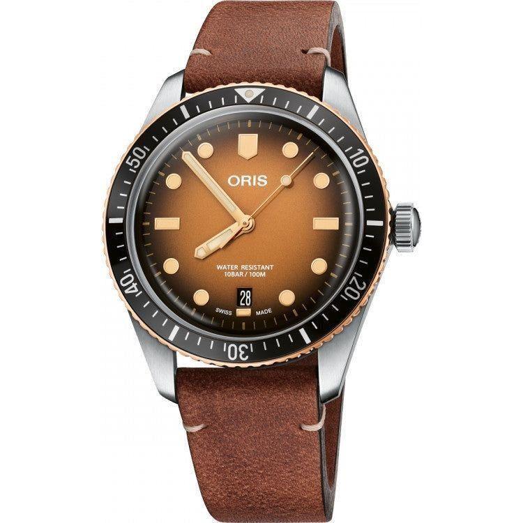 ORIS MOD. 733770743560752045 WATCHES ORIS Dark Olive Green