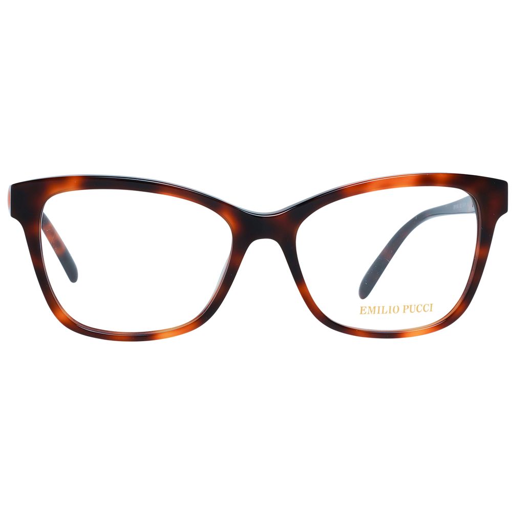 Emilio Pucci Brown Plastic Glasses (Frames)