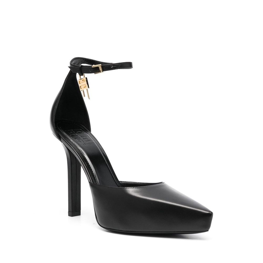 Givenchy Black Calfskin High Heel Pumps 1728,75611013280,Black,EU36/US6,Givenchy,High Heel - Pumps - Shoes,New with tags,Pumps - Shoes,Shoes,Women